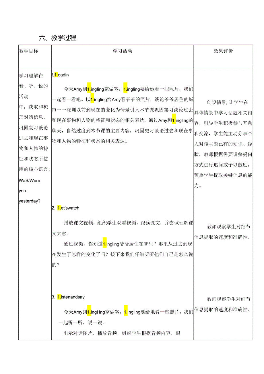 外研版四下Module6Unit2Wasitabigcitythen单元教学设计.docx_第2页