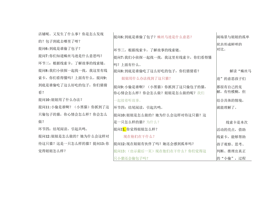 幼儿园课例研修听课记录与反思.docx_第2页