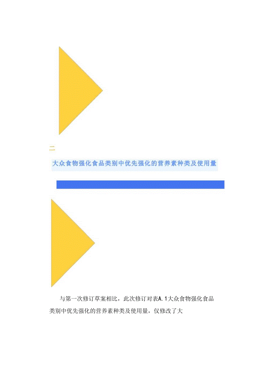 再次征求！GB 14880食品营养强化剂使用标准修订速览.docx_第3页