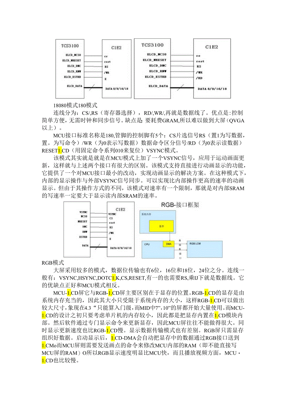 RGB 接口和 MCU 接口有什么不一样(课件).docx_第2页