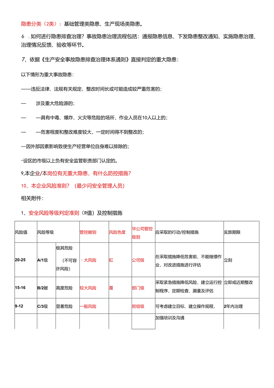 双重预防体系应知应会内容 ()模板 .docx_第3页