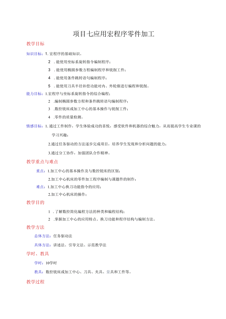 项目7 应用宏程序零件加工.docx_第1页