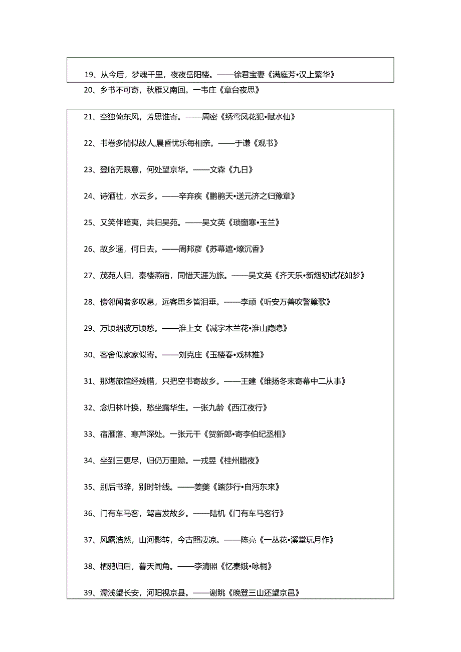 2024年表达思念的诗句.docx_第2页