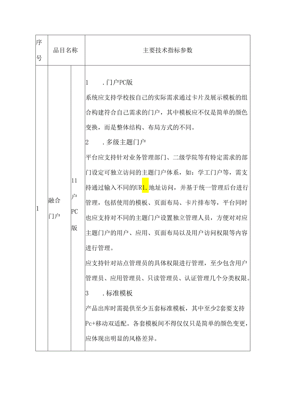 智慧校园一体化门户建设方案.docx_第2页