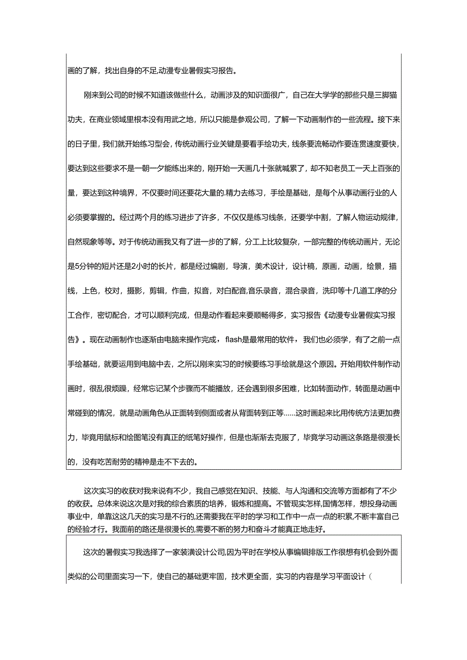 2024年动漫实习报告.docx_第3页