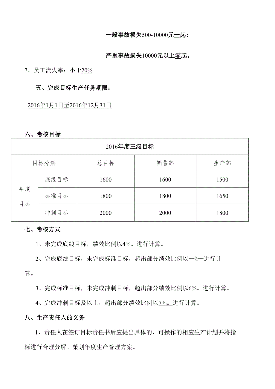 生产部目标责任书.docx_第2页