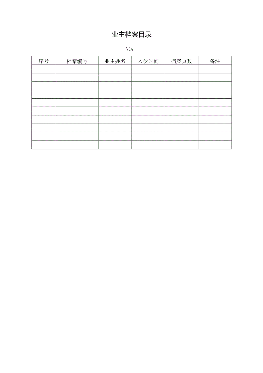 小区业主档案及回访管理标准作业规程.docx_第3页