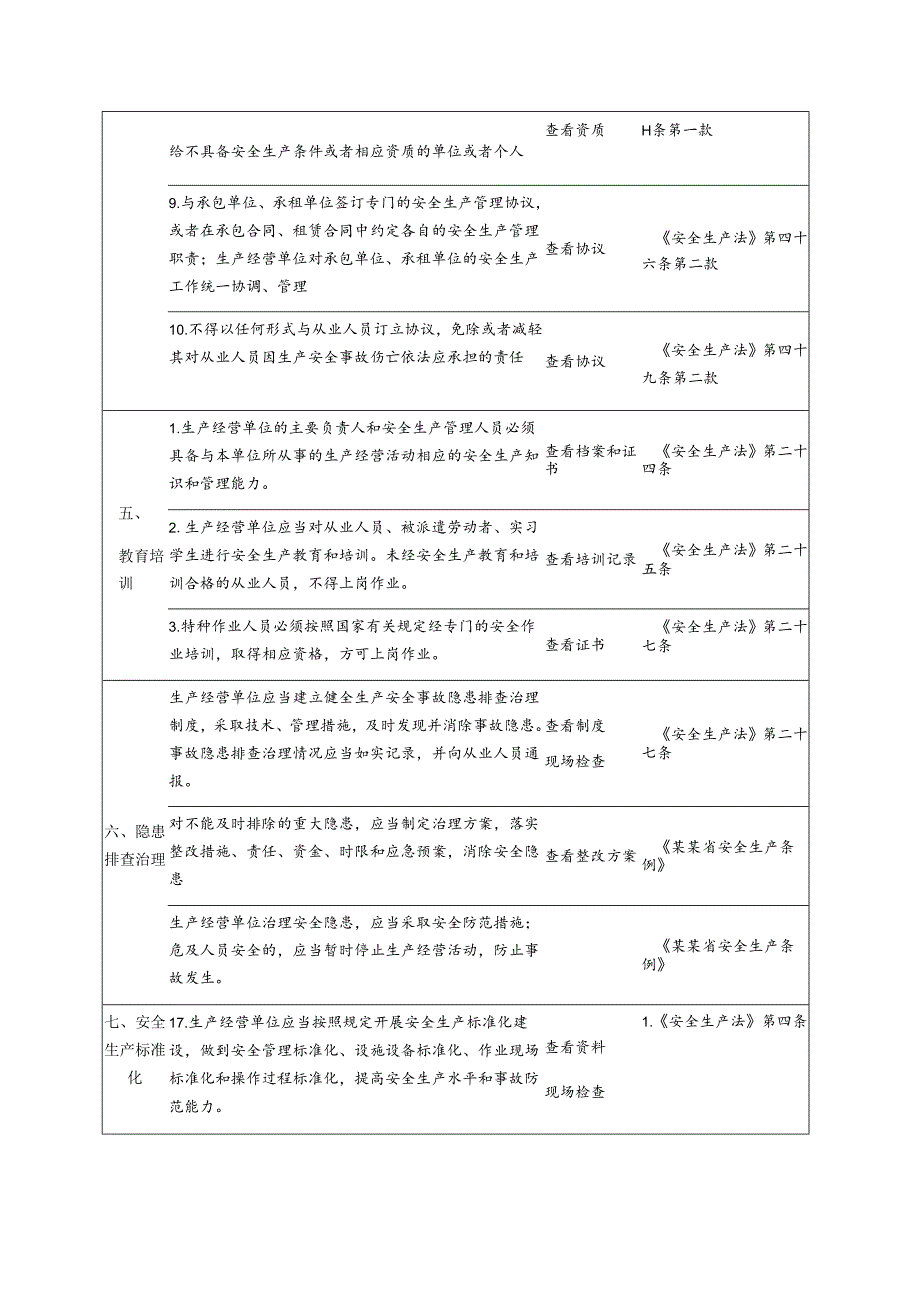 食品工业企业安全生产检查表模板.docx_第3页