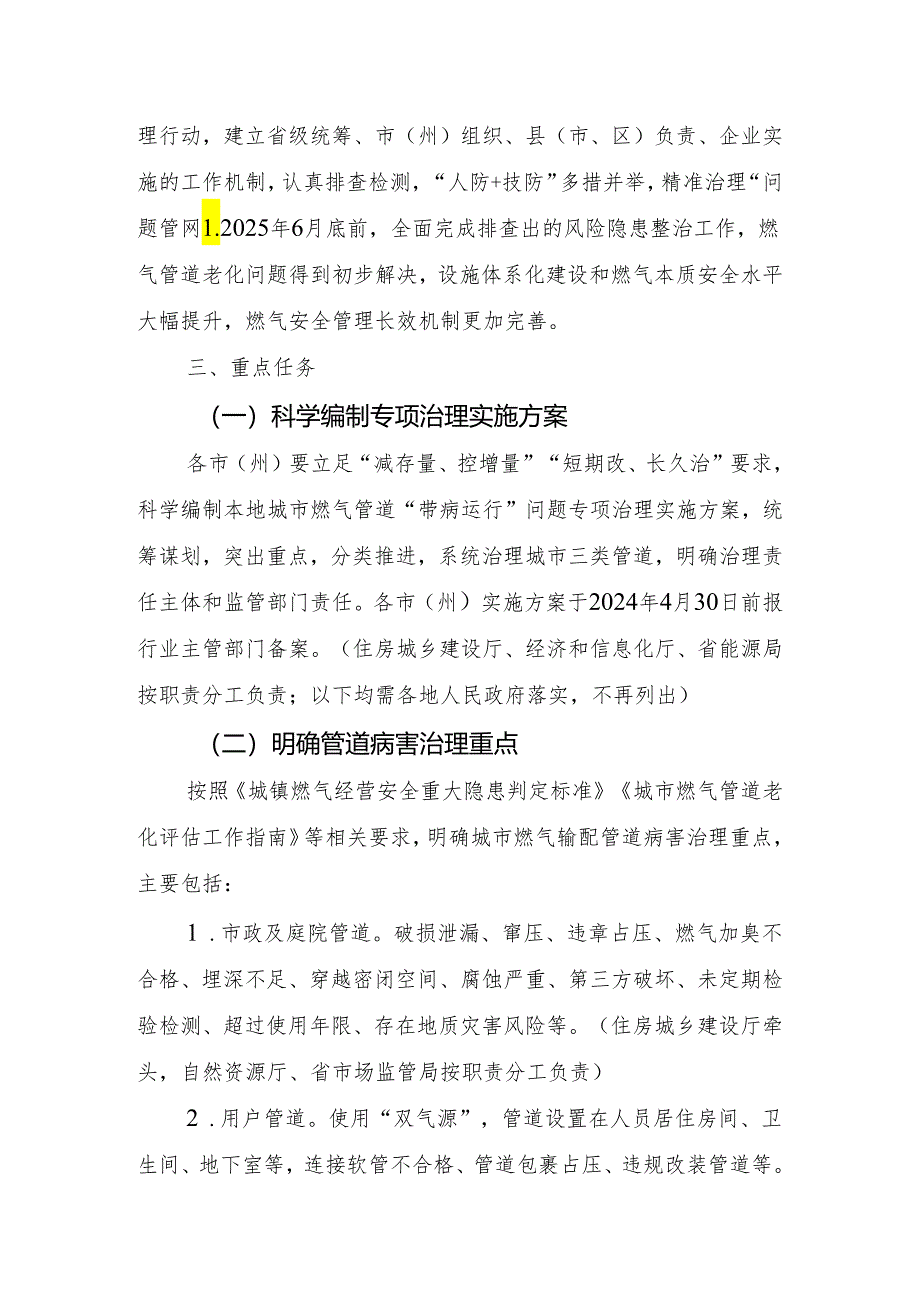 四川省城市燃气管道“带病运行”问题专项治理行动方案（征求意见稿）.docx_第2页