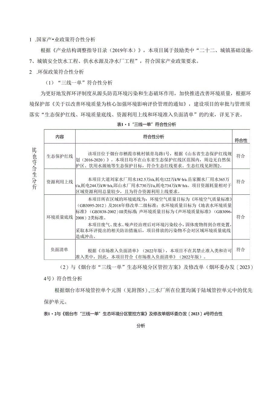 蓬莱城乡供水配套提升工程环境影响报告表.docx_第2页