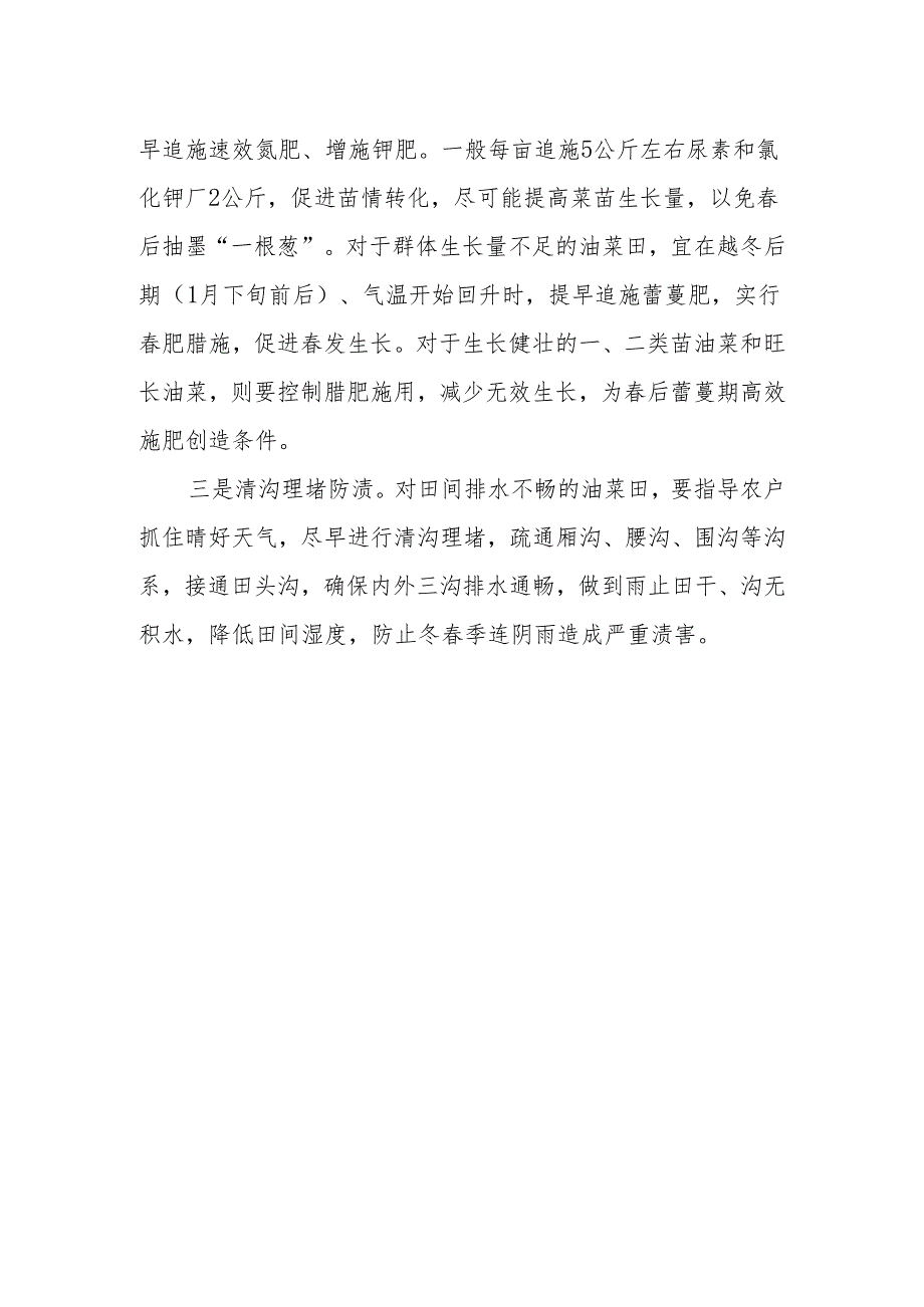 冬季油菜田管技术意见.docx_第3页