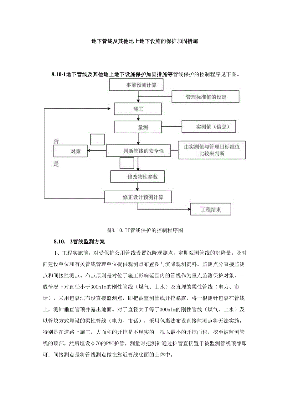 地下管线及其他地上地下设施的保护加固措施.docx_第1页