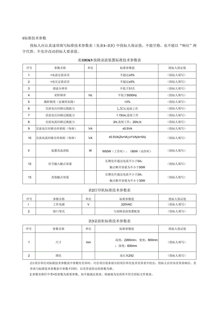 110kV故障录波装置专用技术规范.docx_第3页