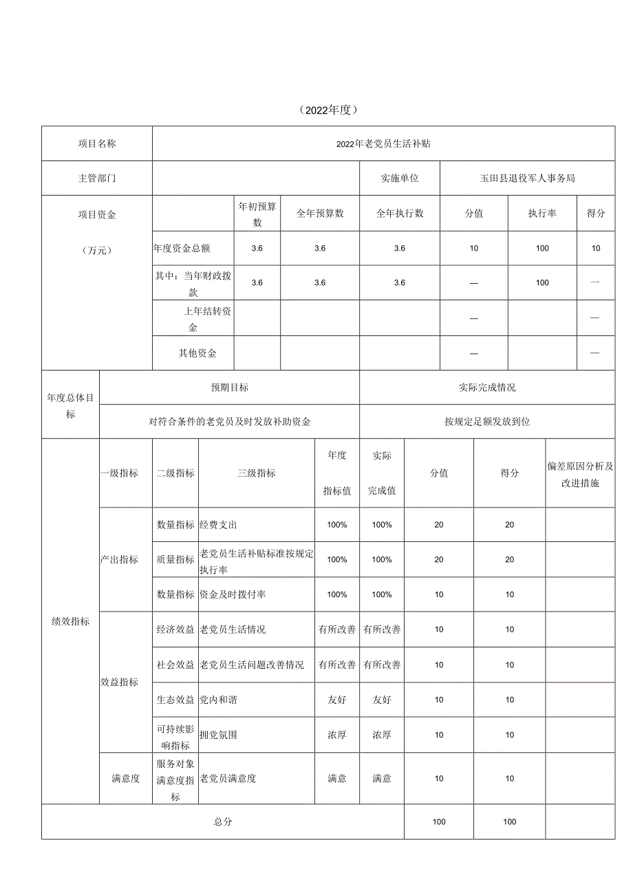 项目支出绩效自评表.docx_第1页