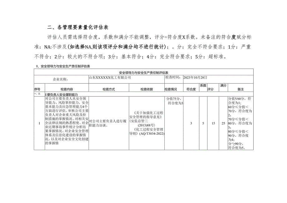 山东危化及化工企业分级报告（含评分、问题汇总）.docx_第3页