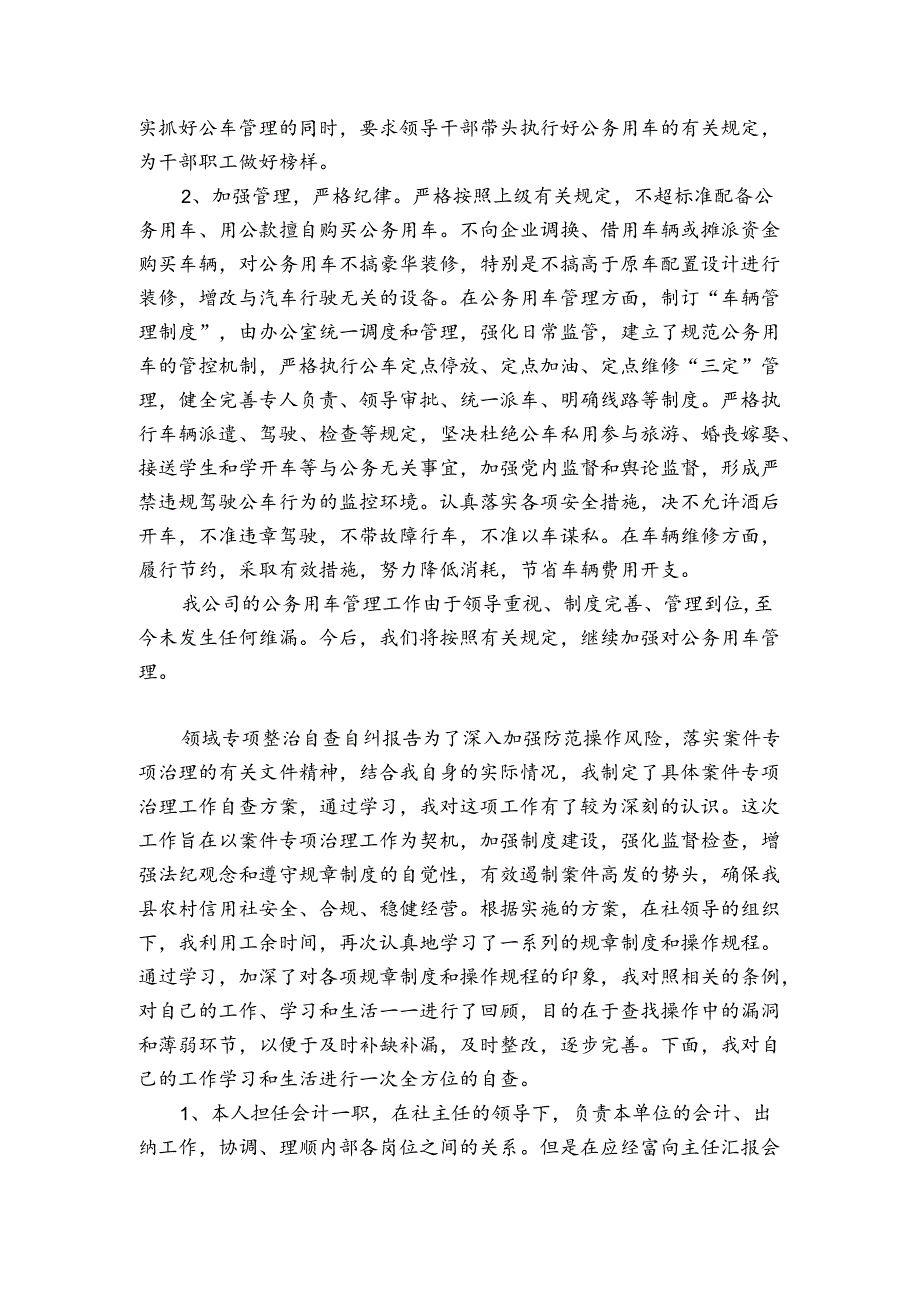 领域专项整治自查自纠报告.docx_第3页