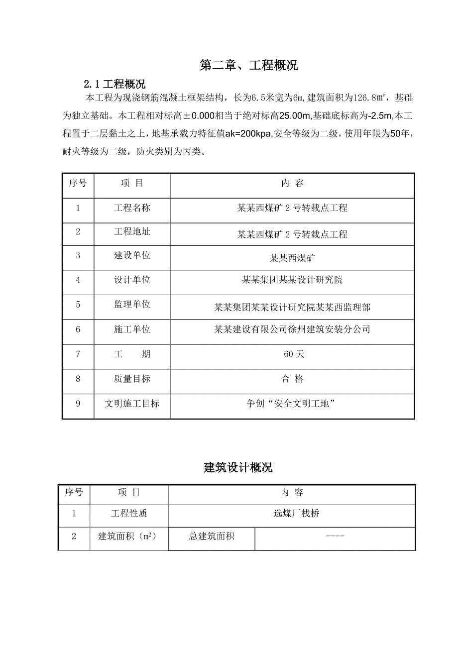 朱集西煤矿2号工程施工组织设计.doc_第2页