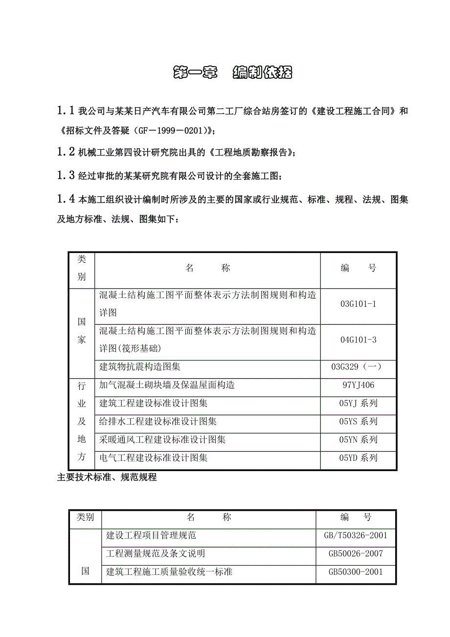 日产土建施工组织设计终稿.doc_第1页