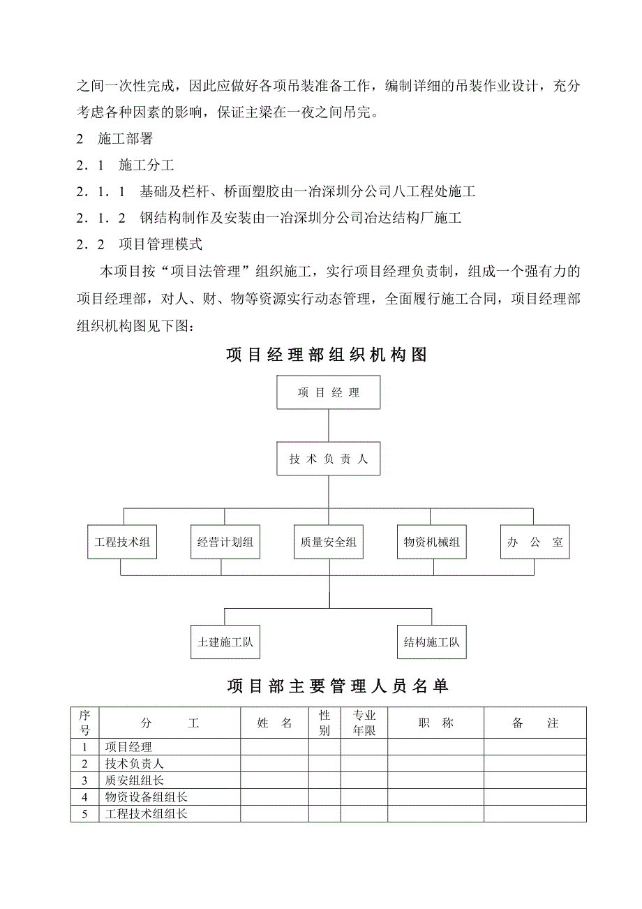 松园北街人行天桥施工组织设计.doc_第2页