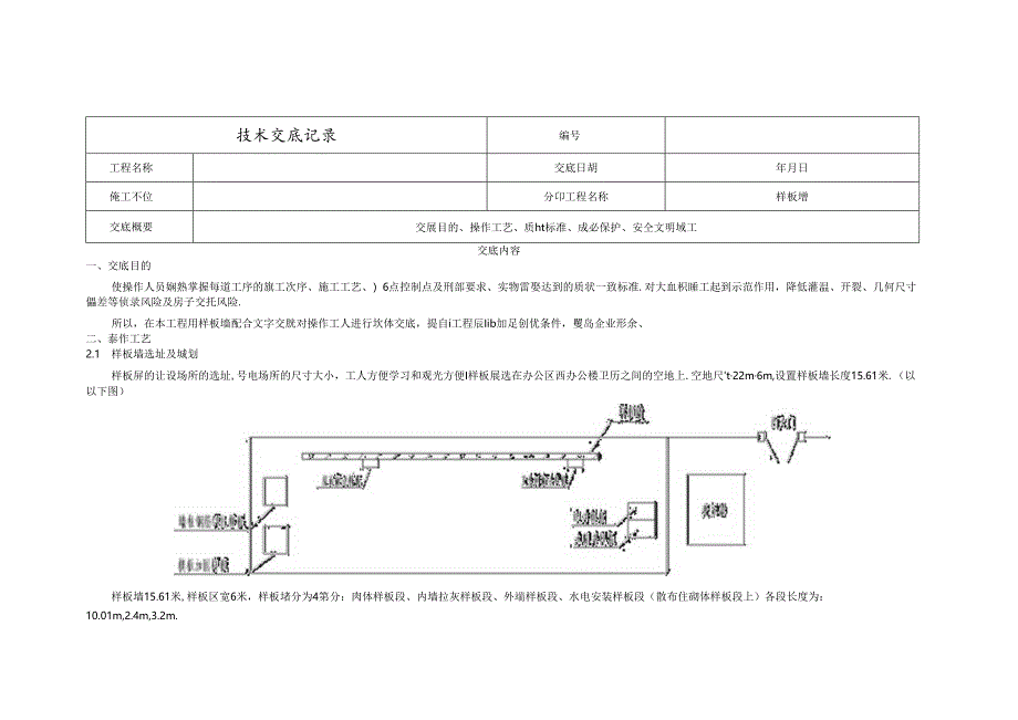 样板施工技术交底.docx_第1页