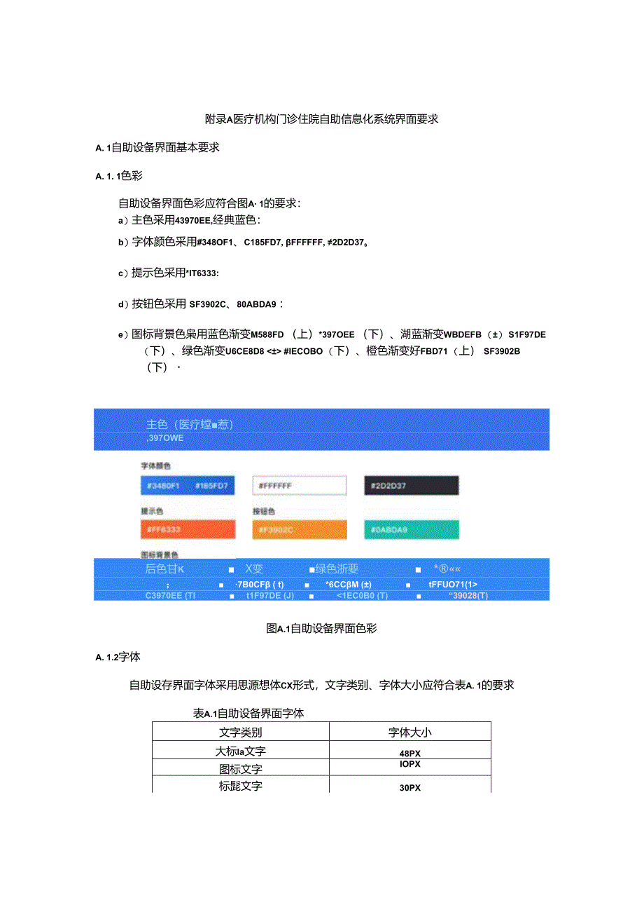 医疗机构门诊住院自助信息化系统界面要求.docx_第1页