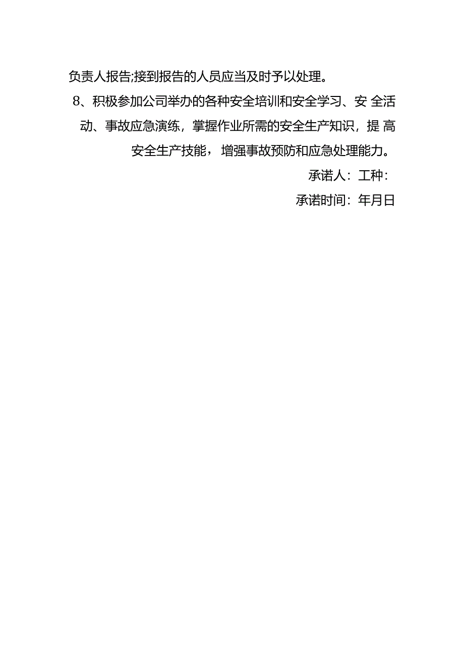 个人安全承诺书模板.docx_第2页