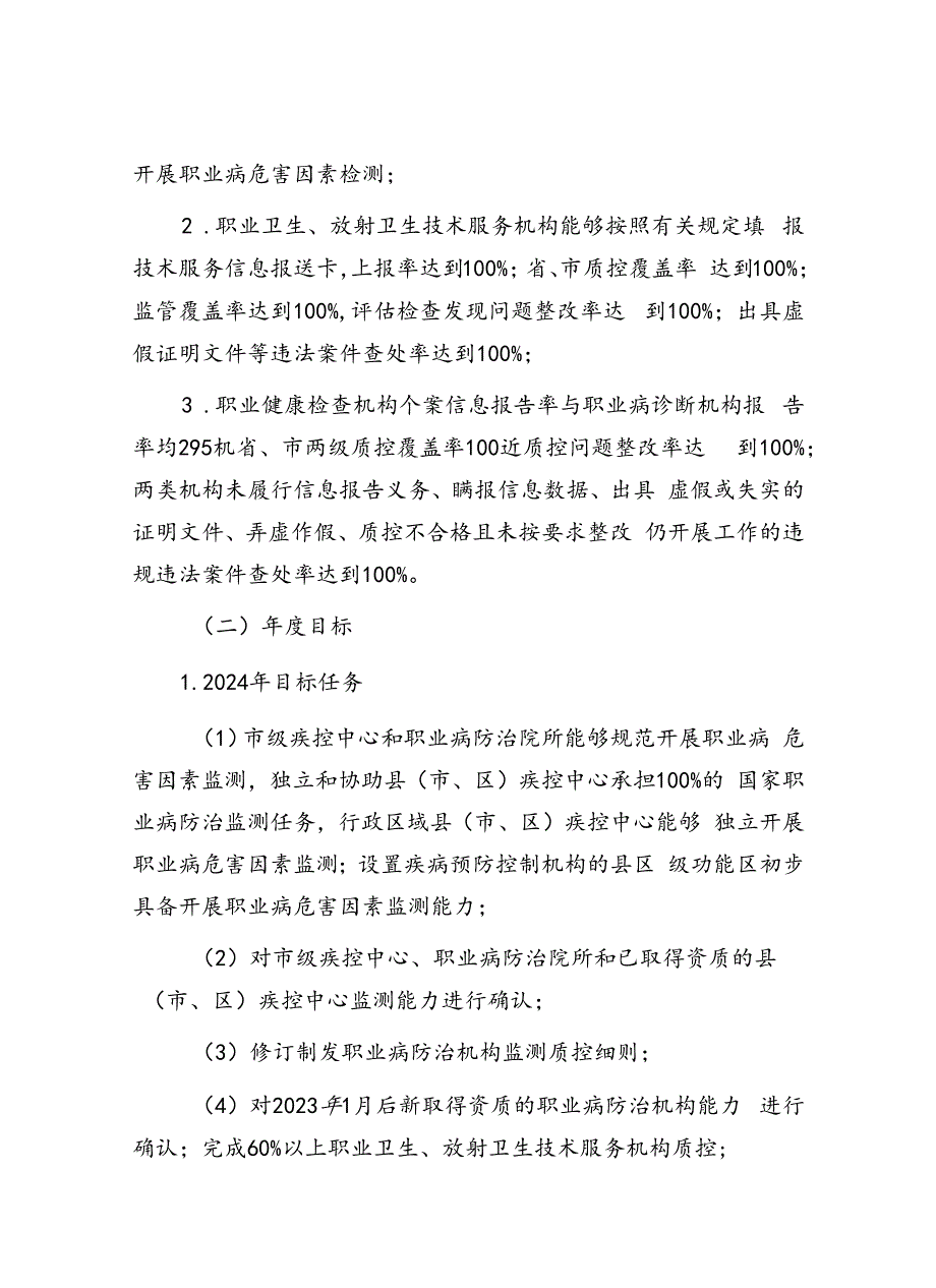 山东省职业病防治机构提质合规行动（2024-2025年）实施方案.docx_第2页