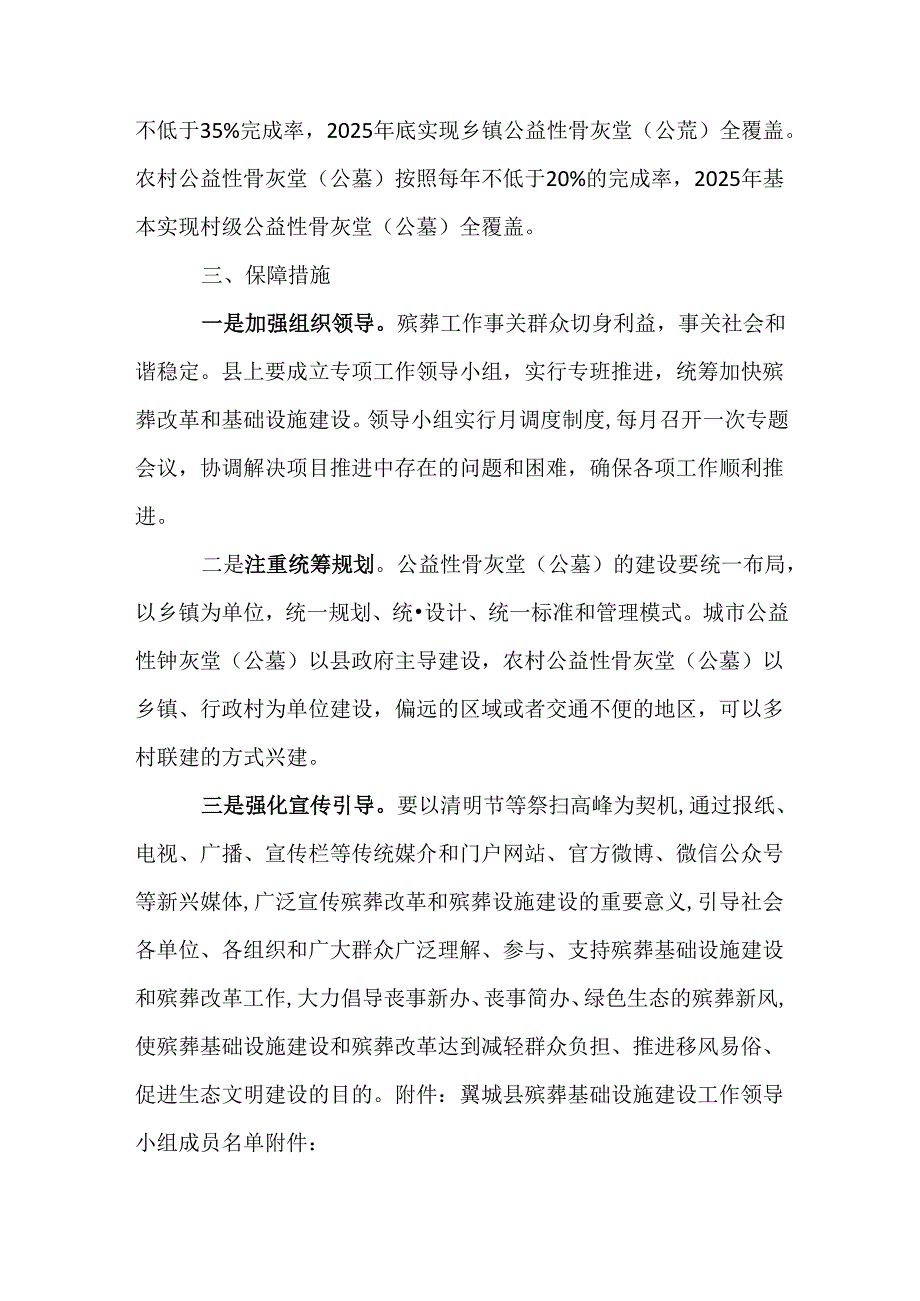 翼城县殡葬基础设施建设推进实施方案.docx_第2页