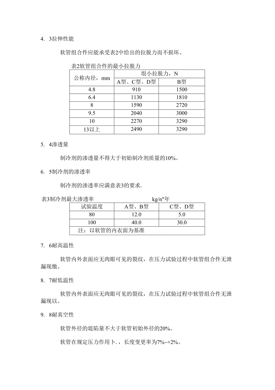 QC-T-664-2000-汽车空调(HFC-134a)用软管及软管组合件要点.docx_第1页