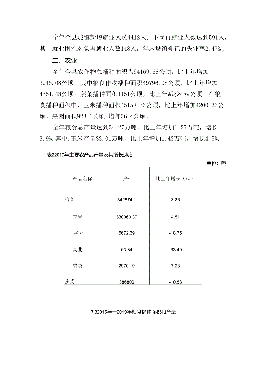 寿阳县2019年国民经济和社会发展统计公报.docx_第3页