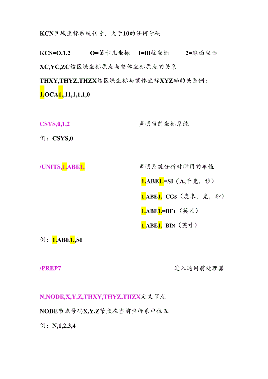 ANSYS命令解释(入门级).docx_第2页