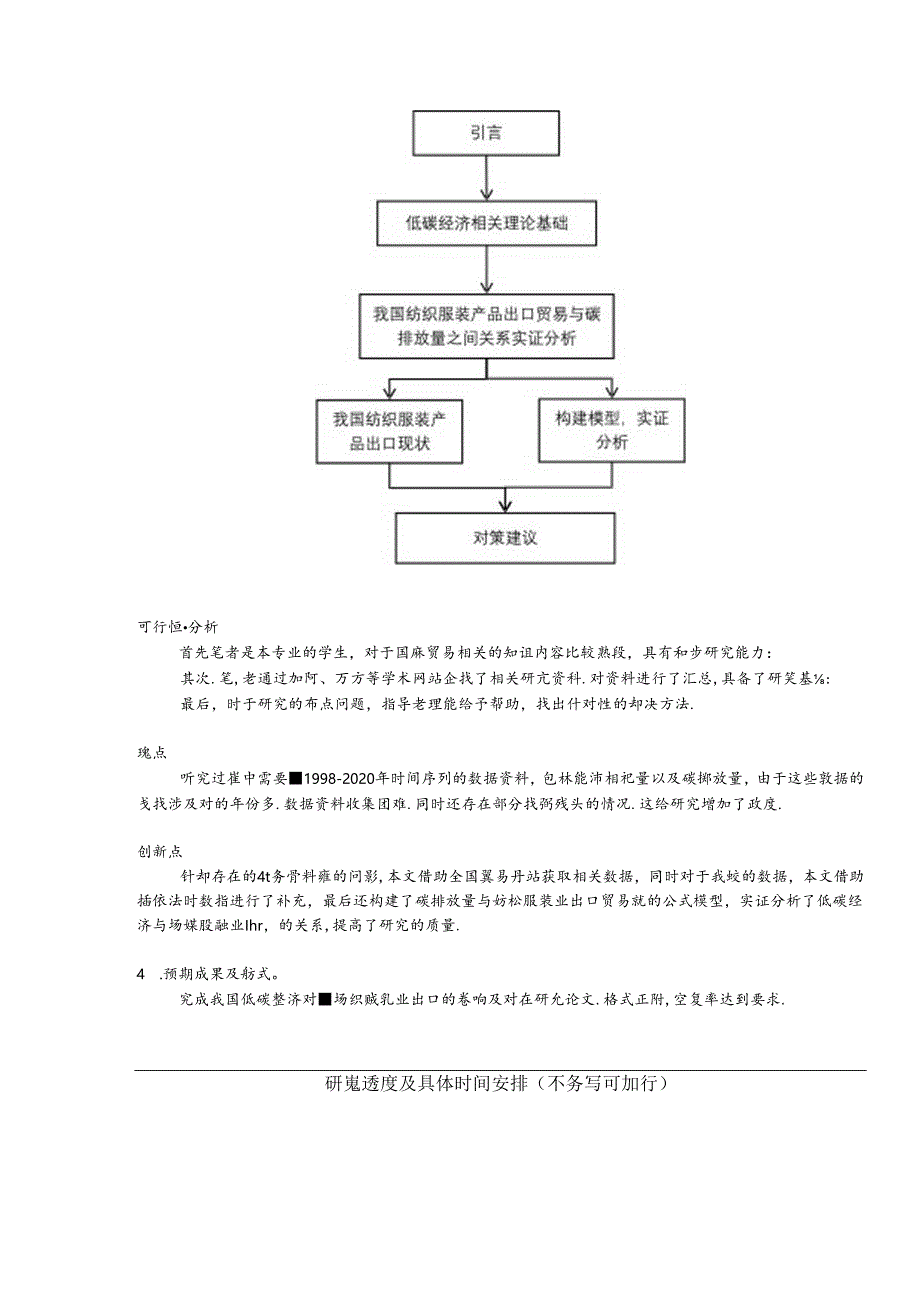 【《我国低碳经济对纺织服装业出口的影响及对策探析》开题报告2800字】.docx_第3页