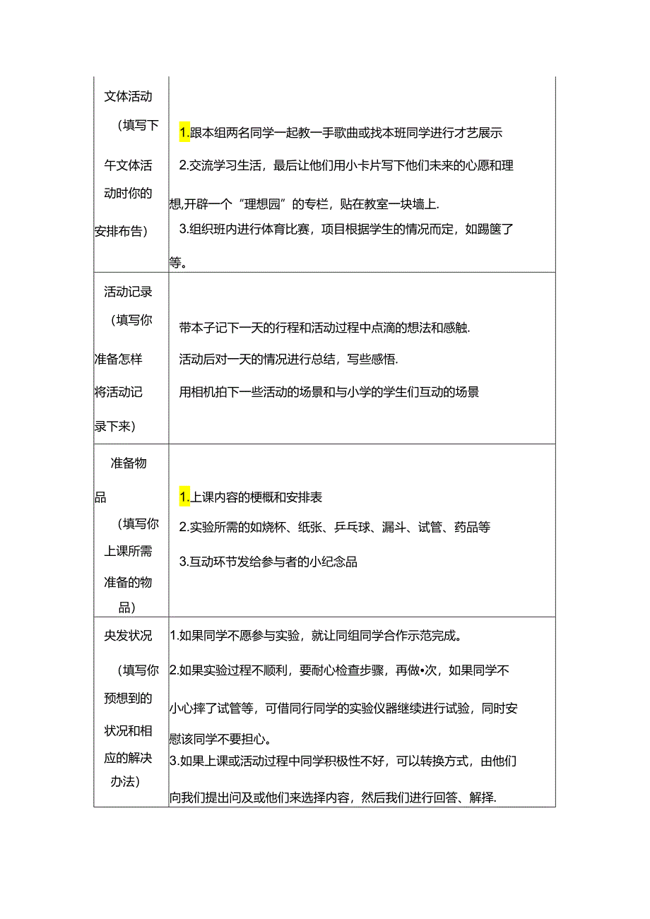 中学教师支教活动授课计划登记表.docx_第2页