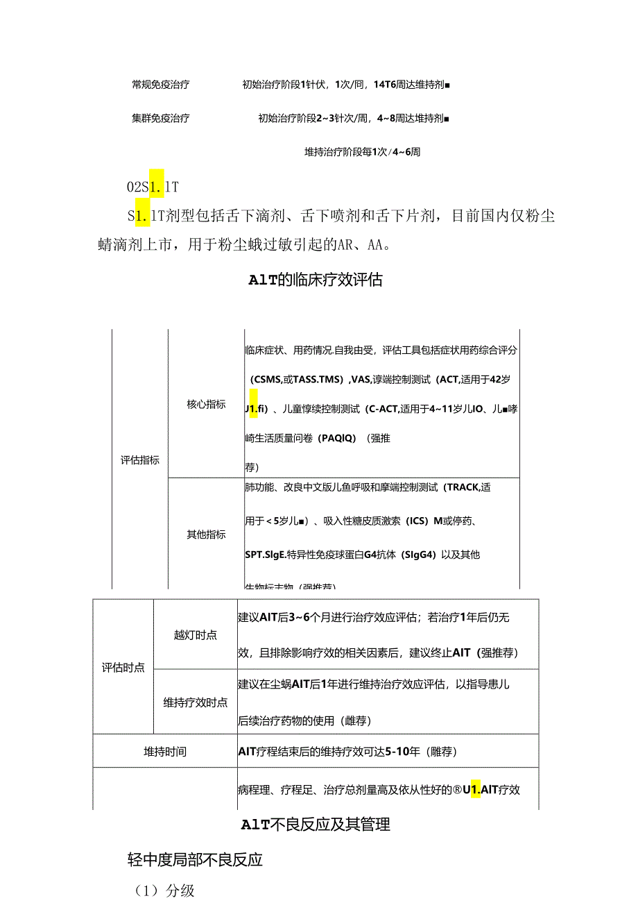 临床儿童过敏性哮喘尘螨过敏原特异性免疫治疗适应症、时机、用药方式、临床评估、不良反应管理及联合用药.docx_第3页