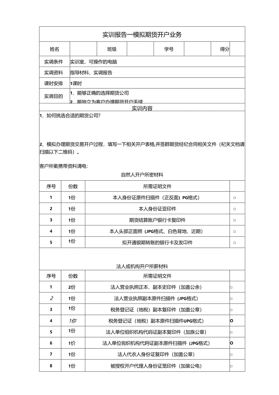 《金融衍生工具理论与实务》实训报告汇总 实训1 期货业务咨询服务 ---实训12 信用违约互换设计.docx_第3页