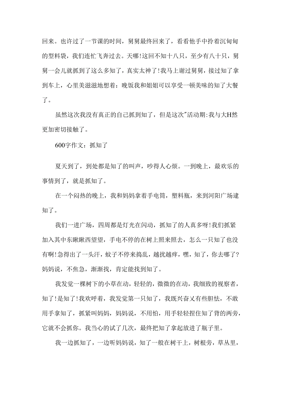 600字作文：抓知了.docx_第2页