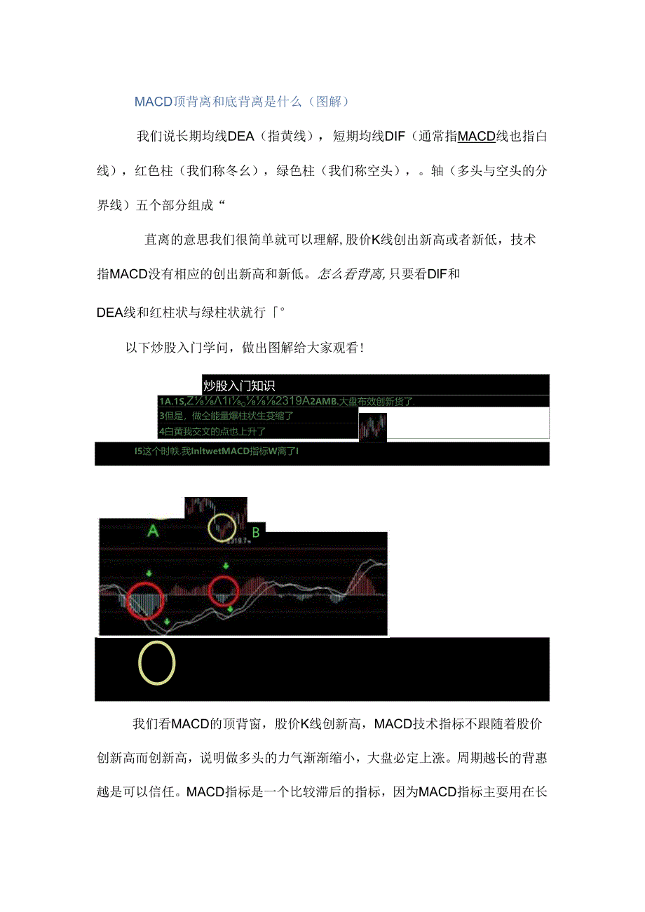 MACD顶背离和底背离是什么图解.docx_第1页