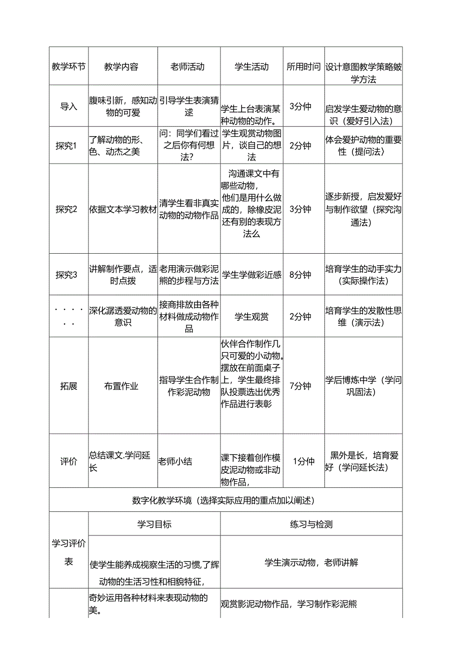 《可爱的动物》说课稿.docx_第2页