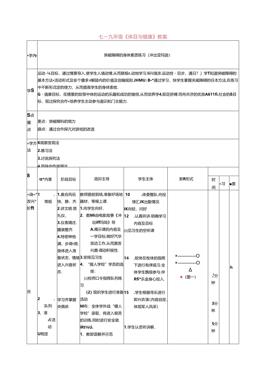 小学体育教学：突破障碍的身体素质练习.docx_第1页