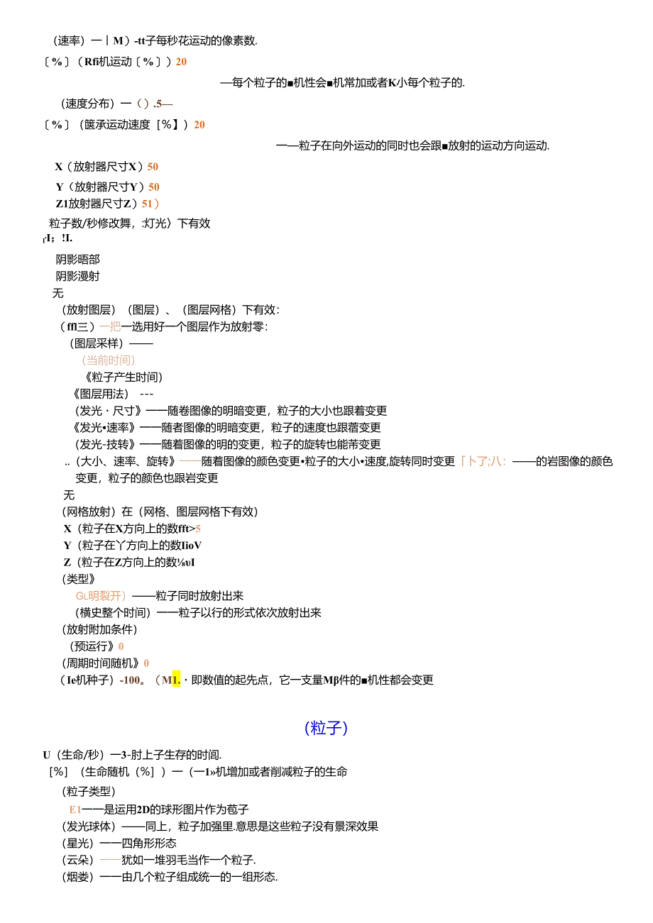 AE常用particular粒子中英文对照表讲解.docx_第2页