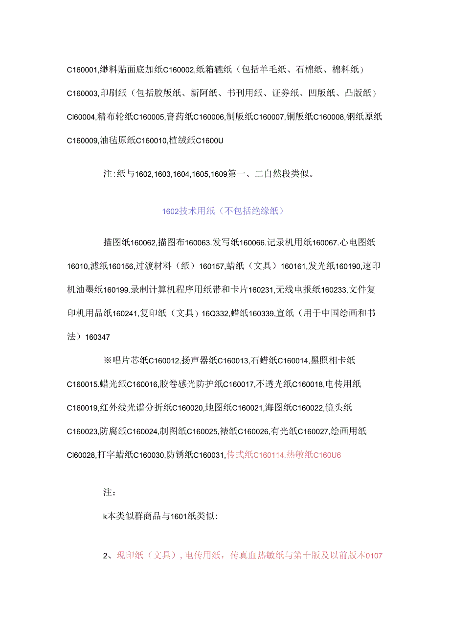 2024年最新国家商标局分类表16类汇总.docx_第2页