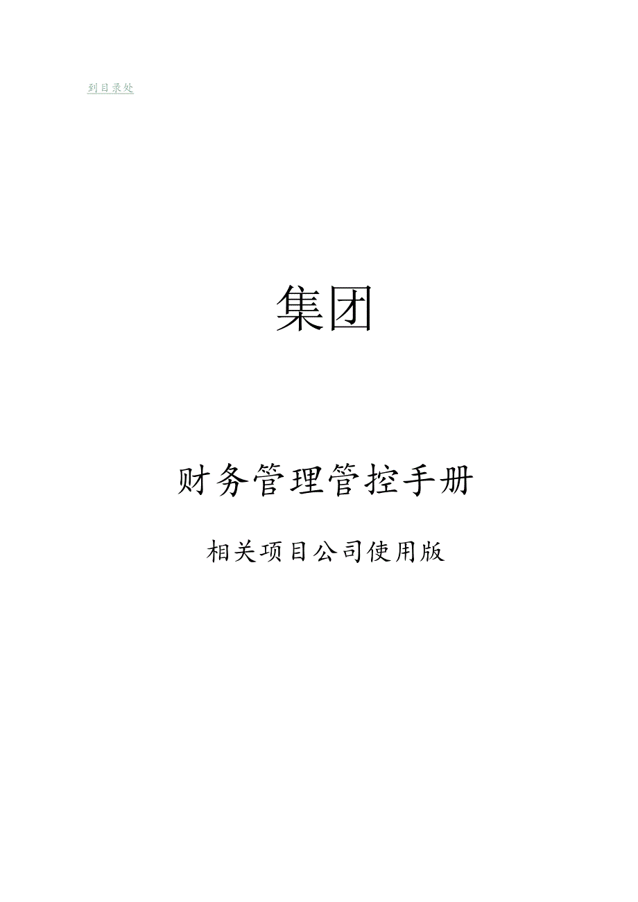 某集团财务管理手册.docx_第1页