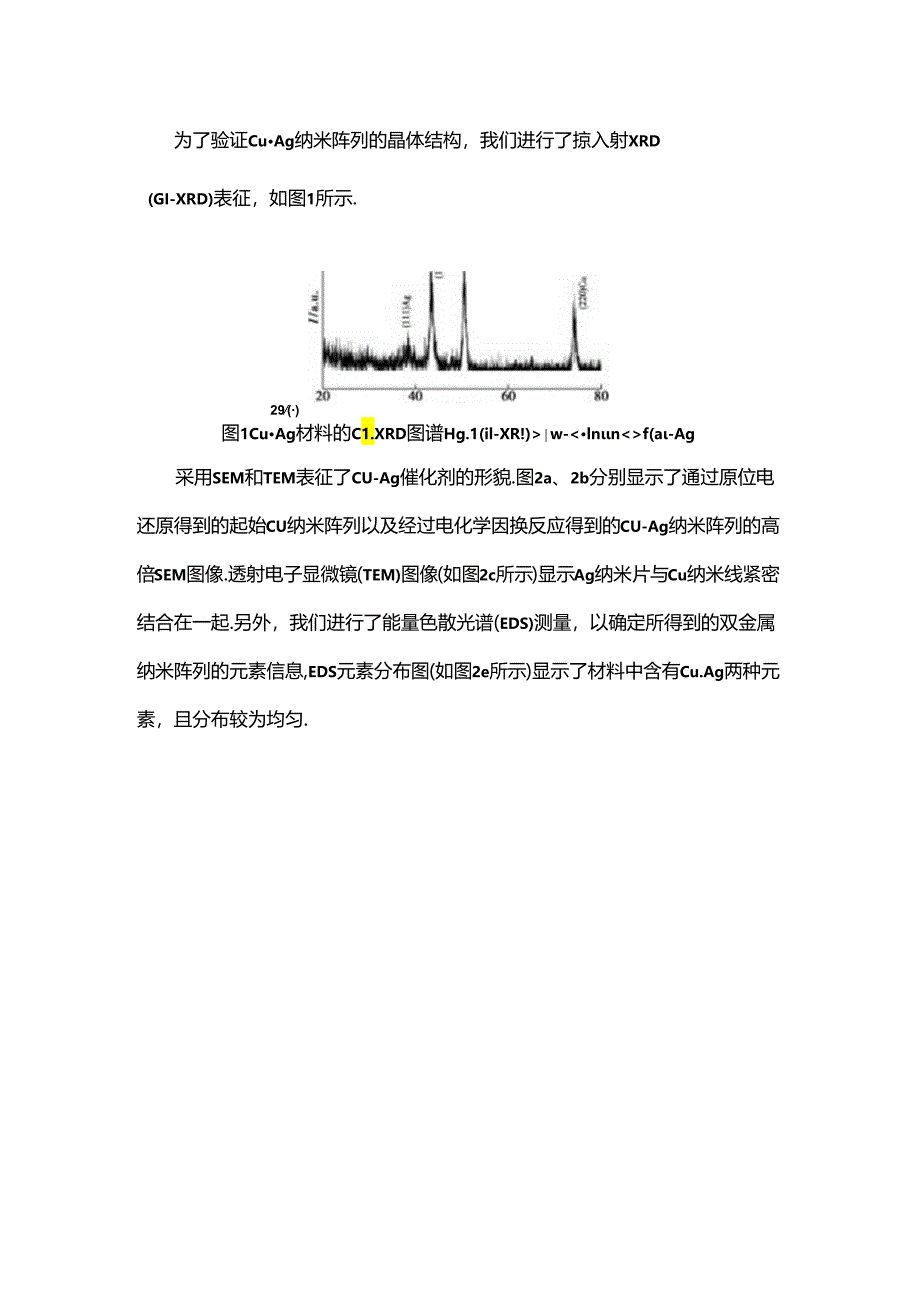 银修饰铜纳米阵列用于电催化还原CO2.docx_第2页