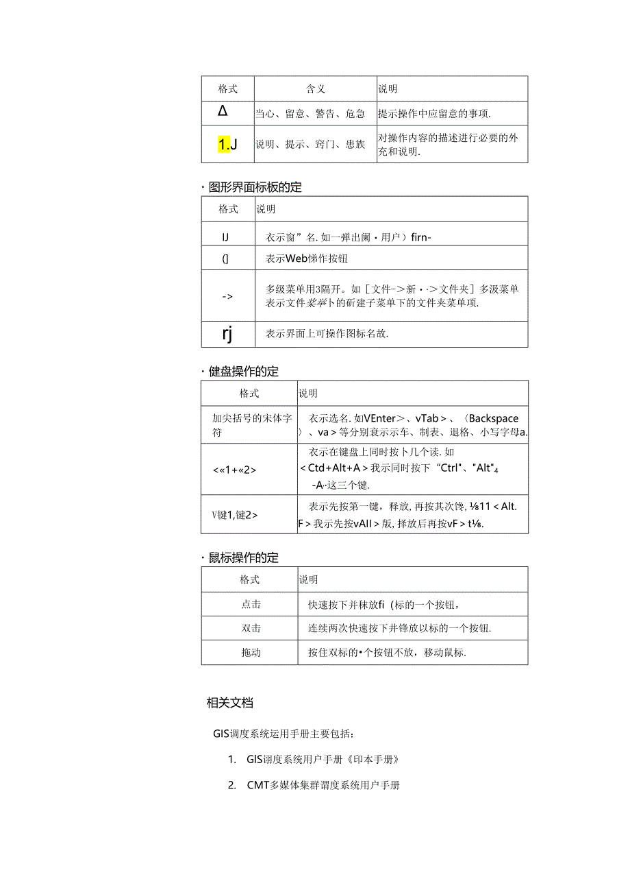 GIS调度系统用户手册.docx_第1页