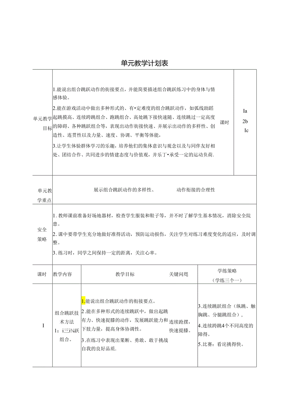 小学体育教学：《组合跳跃技术方法 1：连续跳跃组合》.docx_第2页