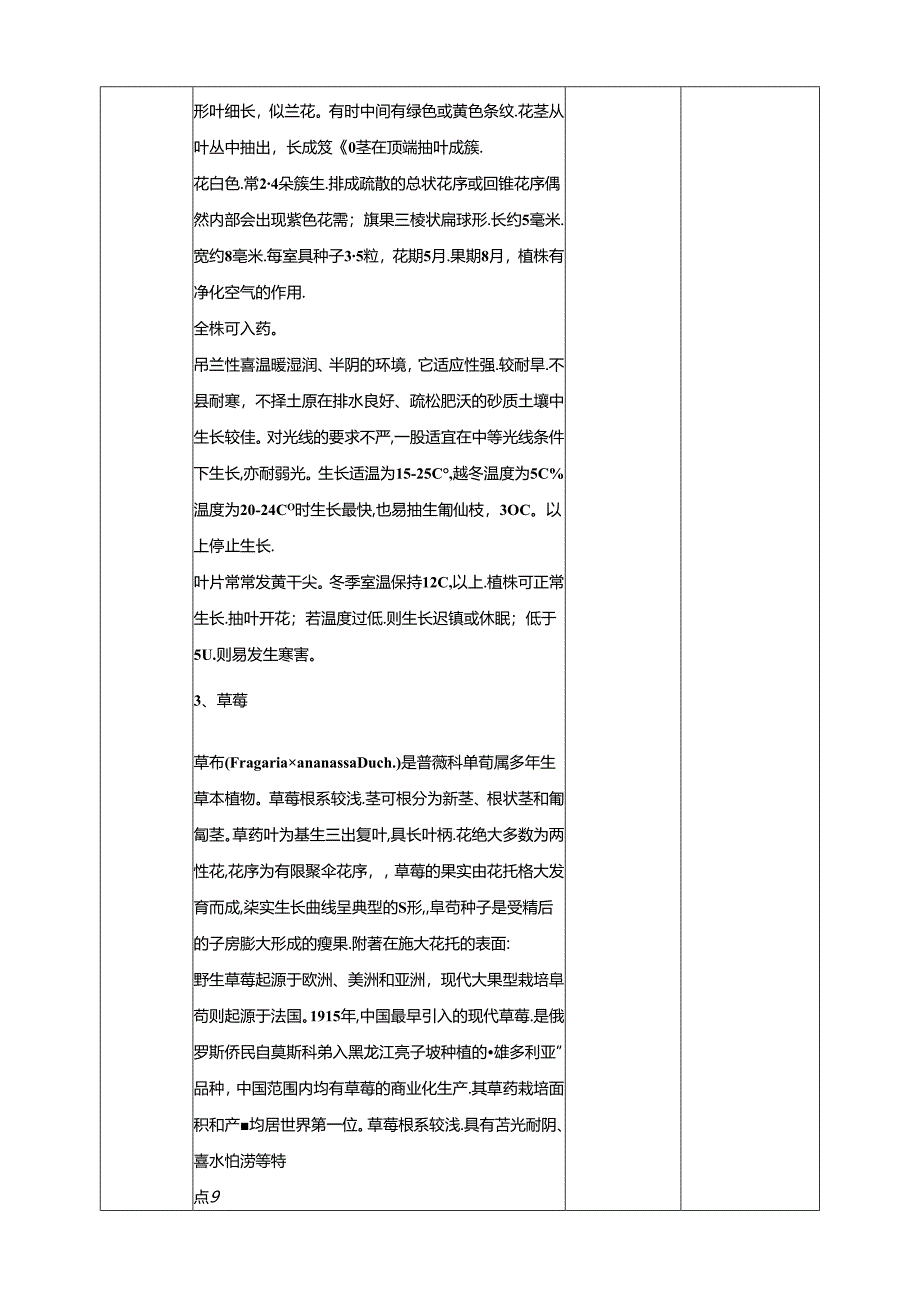 人民版综合实践活动劳动与技术八上 1.3植物栽培初步 教学设计.docx_第3页