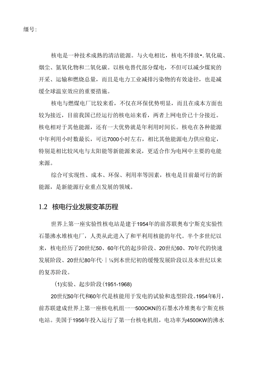 核电行业研究报告.docx_第1页