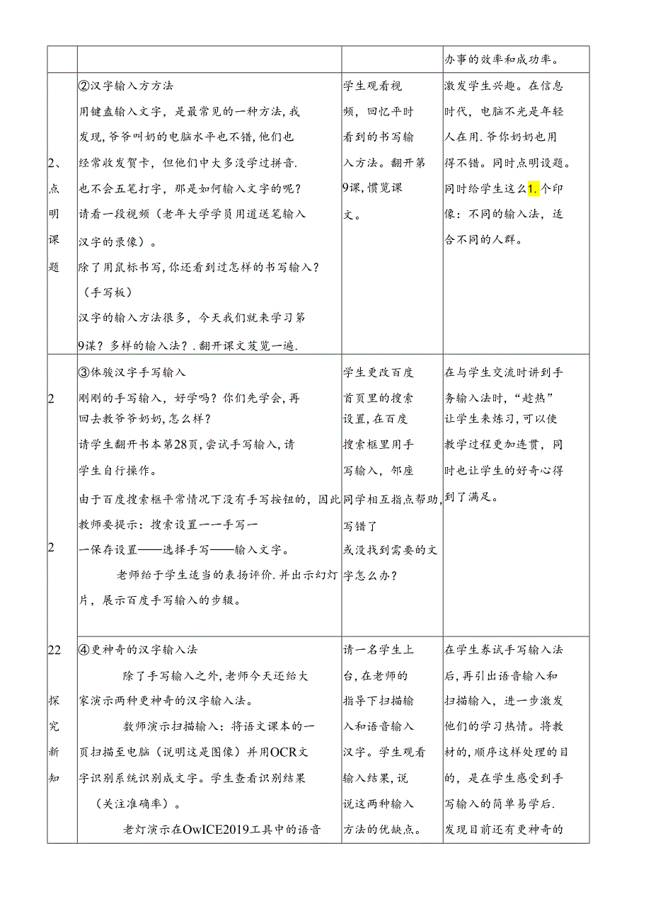 三年级下册信息技术教案9 多样的输入法｜浙江摄影版（新）.docx_第2页