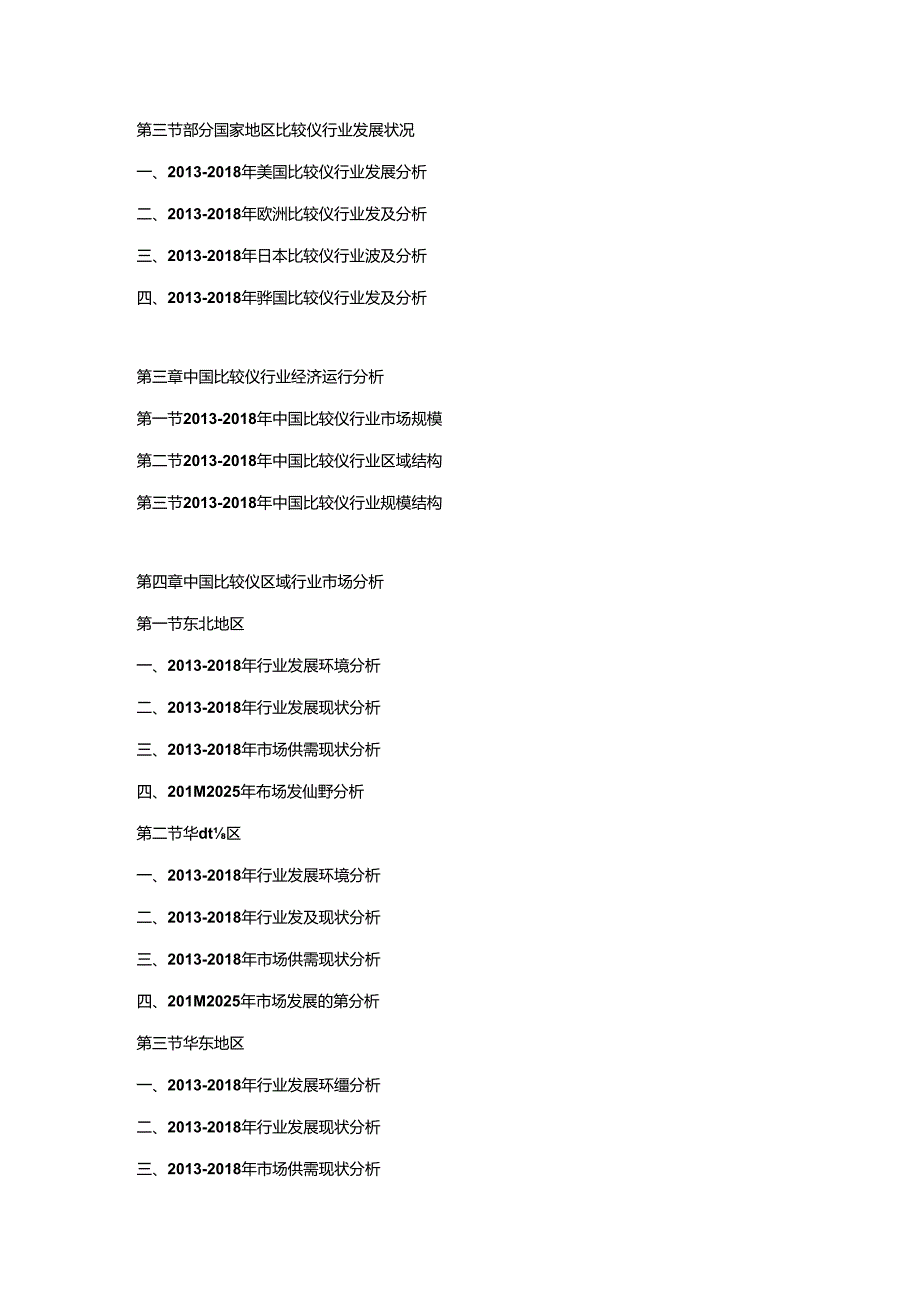 2019-2025年中国比较仪行业市场调查分析及投资策略专项研究预测报告.docx_第3页