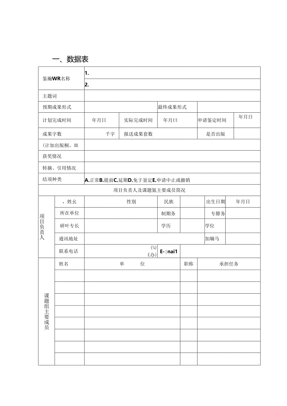 普通高校人文社会（自然科技）科学研究项目结项审批表.docx_第2页